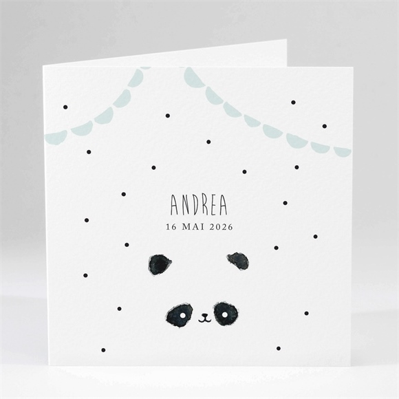 Faire-part naissance mon joli panda