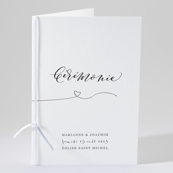 Livret de messe mariage Dis moi Oui! réf.N49170