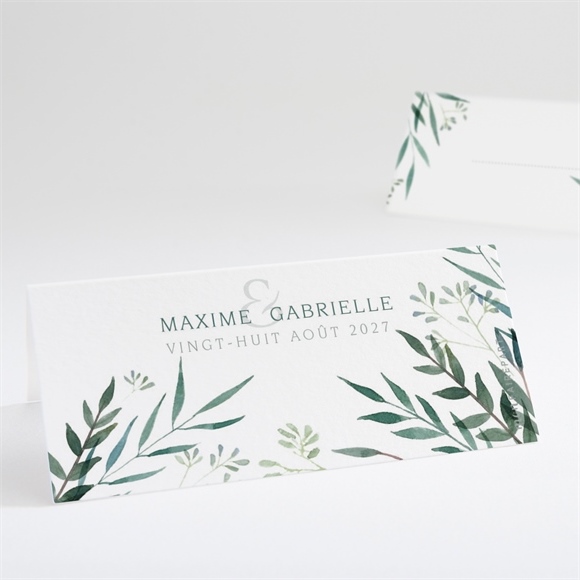 Marque-place mariage Douceur du pinceau réf.N440683