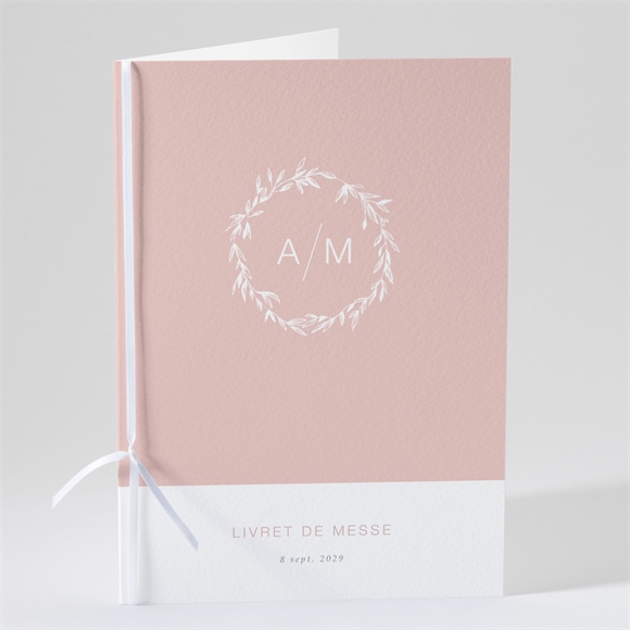 Livret de messe mariage Romance rétro réf.N491137