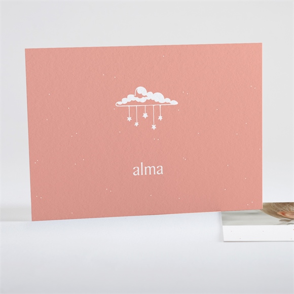 Remerciement naissance tout en un naissance fille