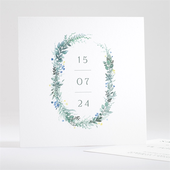Save the Date mariage Poésie d'Aquarelle réf.N351116