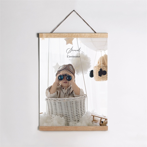 Affiche naissance Mes jolies icônes réf.N26010