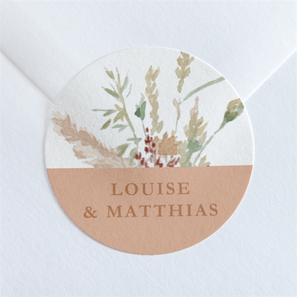 Sticker mariage Douceur Estivale réf.N360270