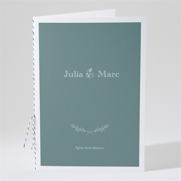 Livret de messe mariage let love grow