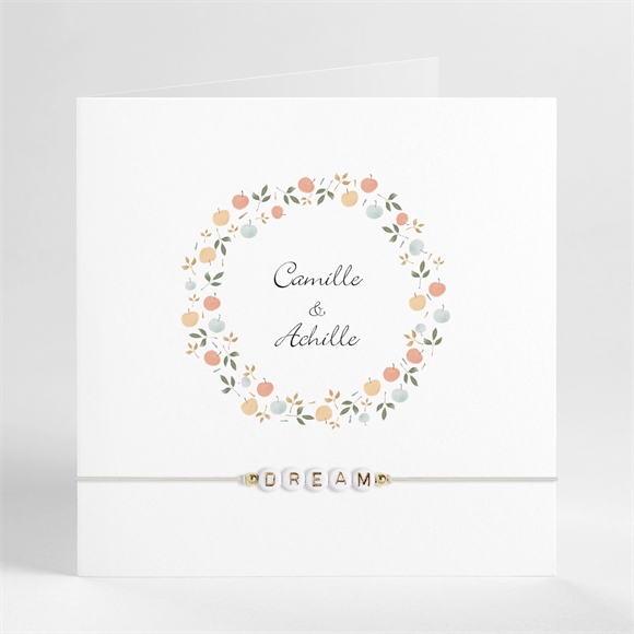 Faire-part mariage Let's dream ! réf.N451253