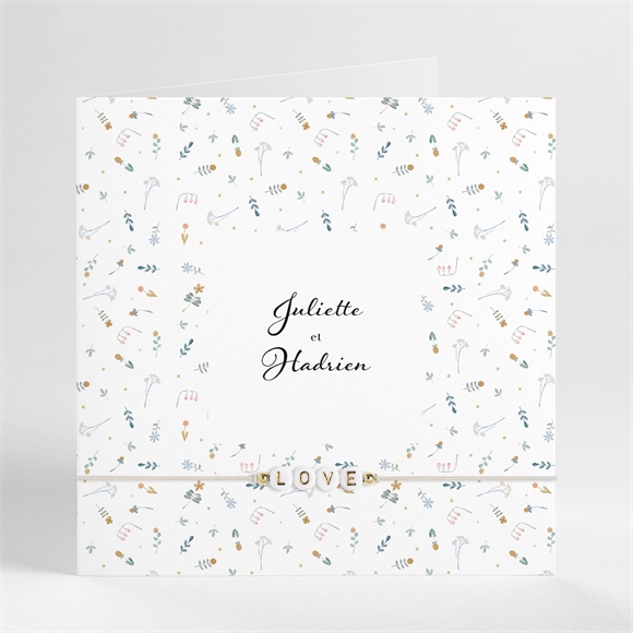 Faire-part mariage notre sweet love