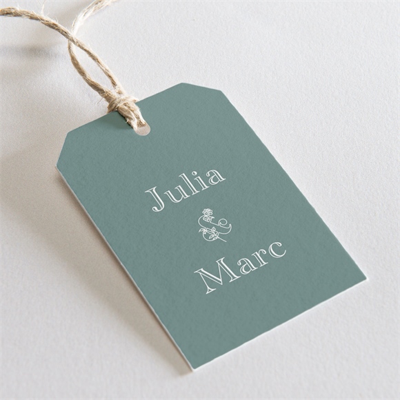 Etiquette mariage let love grow