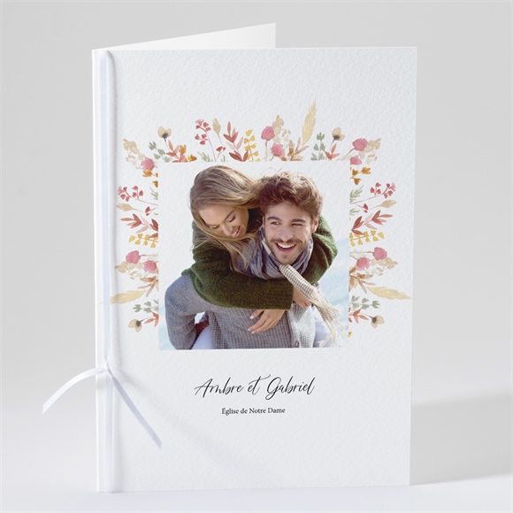 Livret de messe mariage Incandescent réf.N491299
