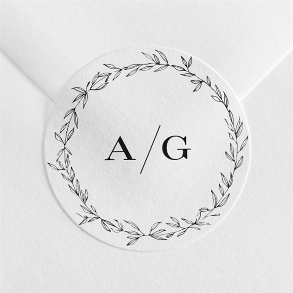 Sticker mariage Douce harmonie réf.N360634