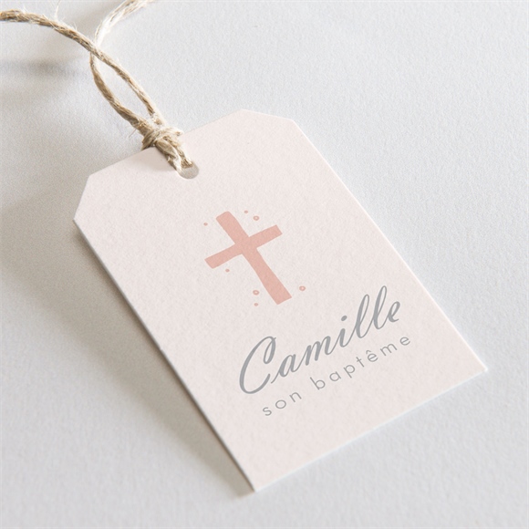 Etiquette baptême Mon petit Marque Page réf.N291210