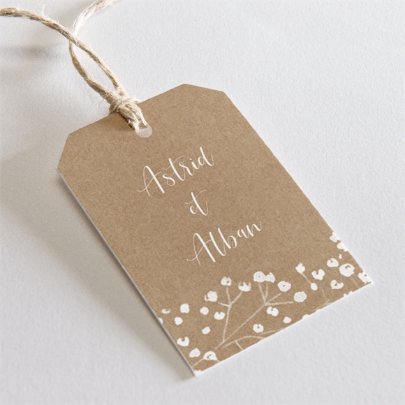 Etiquette mariage Couronnés d'Etoiles réf.N291138