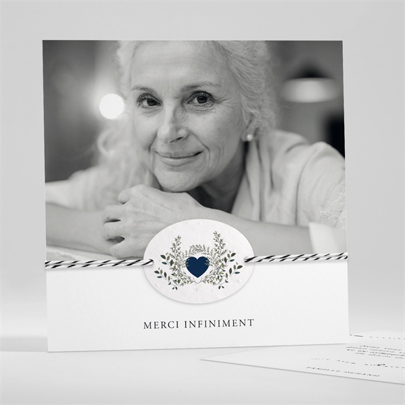 Remerciement décès tant de souvenirs ensemencé