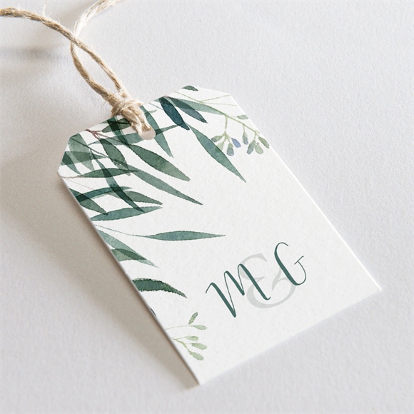 Etiquette mariage Douceur du pinceau réf.N291115