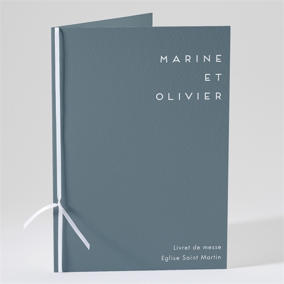 Livret de messe mariage confiance