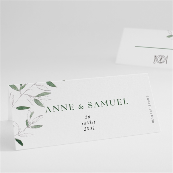 Marque-place mariage la belle histoire