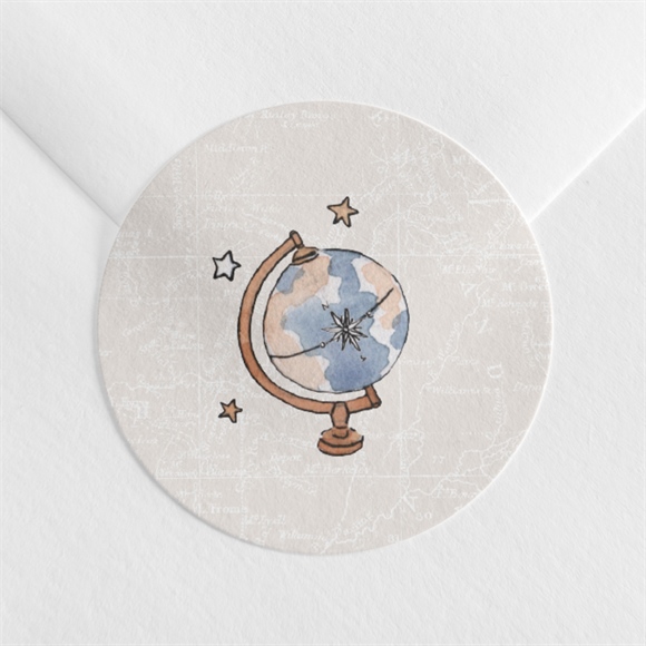 Sticker mariage Notre Passeport réf.N3601094