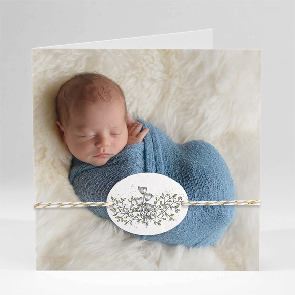 Faire-part naissance Moderne et tendance ensemencé réf.N451274