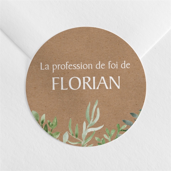 Sticker profession de foi Rayonnement de Foi réf.N3601293