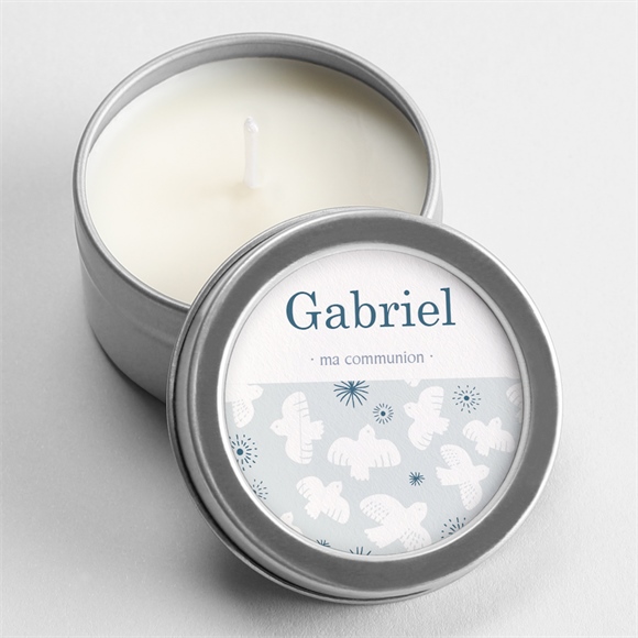 Bougie communion Vertige bougie Argent réf.N3601372