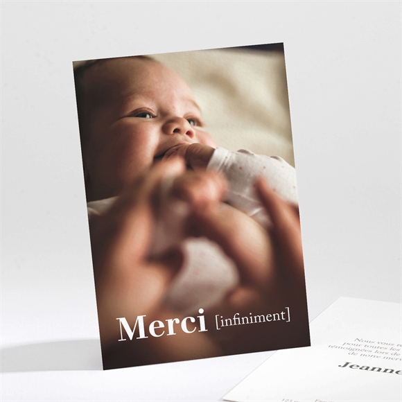 Remerciement naissance jolie définition