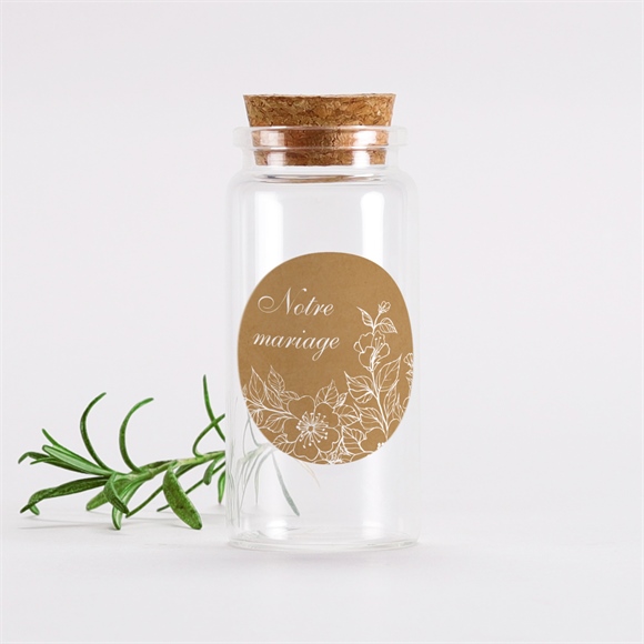 Mignonette mariage Belle découverte sticker réf.N3601409