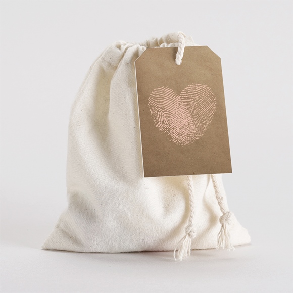 Pochon mariage  Nos empreintes réf.N291550