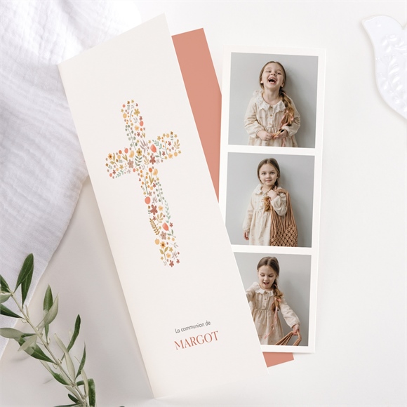 Faire-part communion tout est grâce