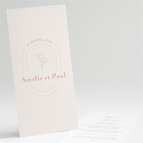 Menu mariage tendre capsule