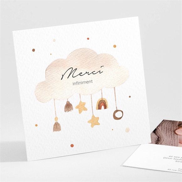 Remerciement naissance mon nuage