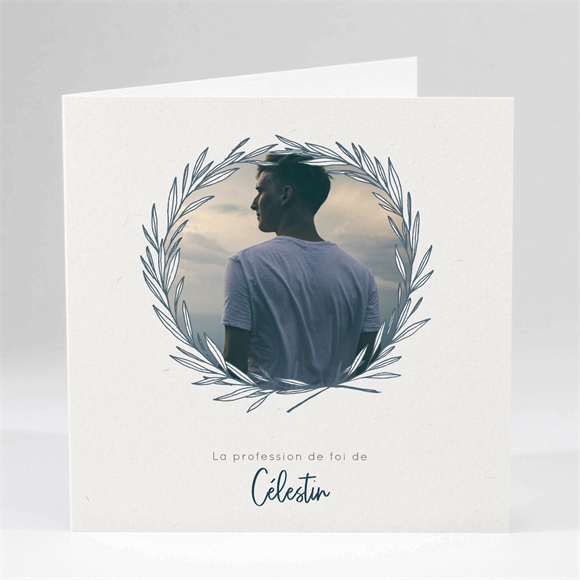 Faire-part profession de foi Joie pure réf.N451595