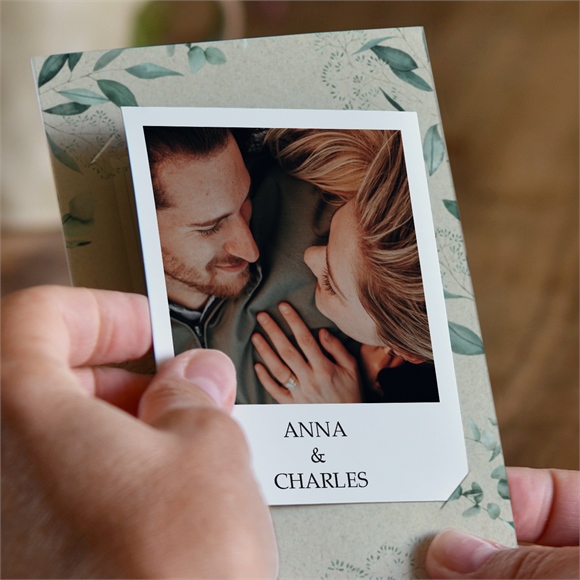 Faire-part mariage intimité duo