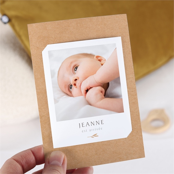 Faire-part naissance faire-part enveloppe duo