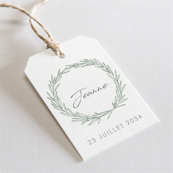 Marque-place mariage tout pour toi étiquette