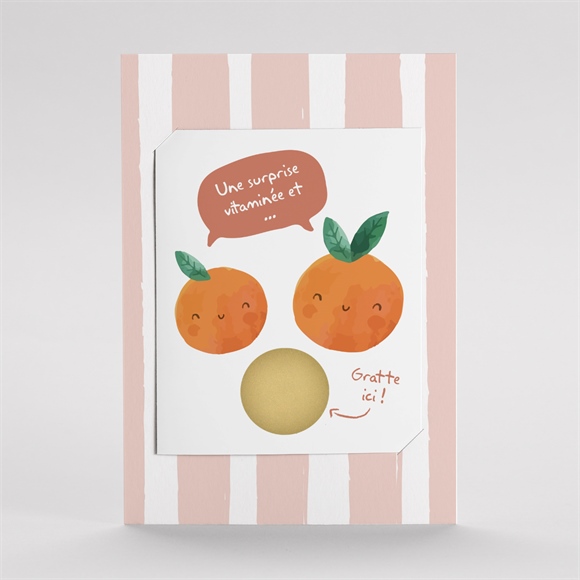 Carte annonce grossesse Jeu duo réf.N23192