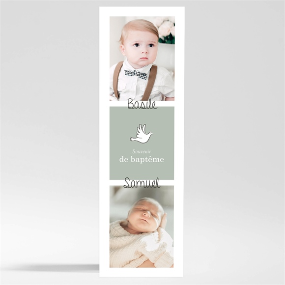 Signet baptême petits frères