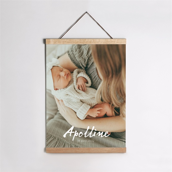 Affiche naissance mon joli prénom