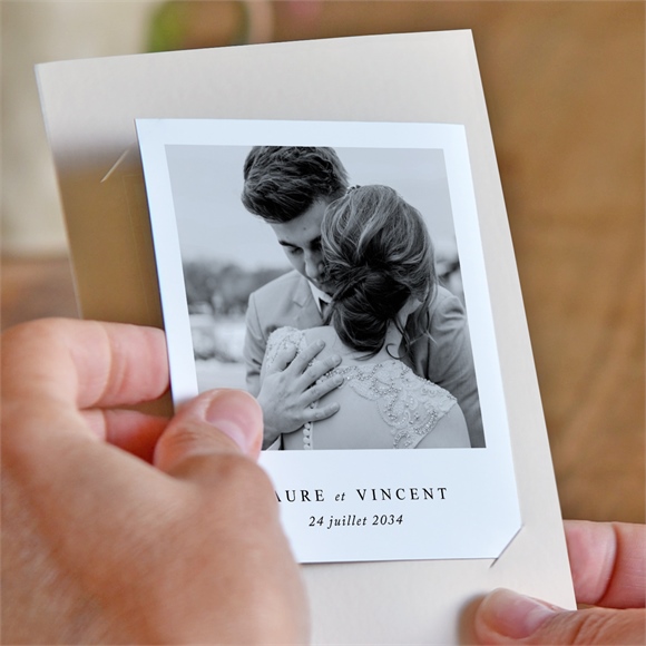 Remerciement mariage volupté duo