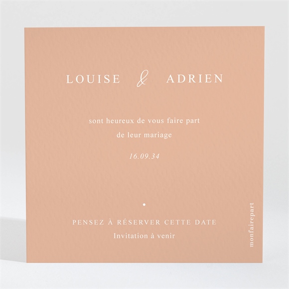 Save the Date mariage Bel éclat réf.N3002222