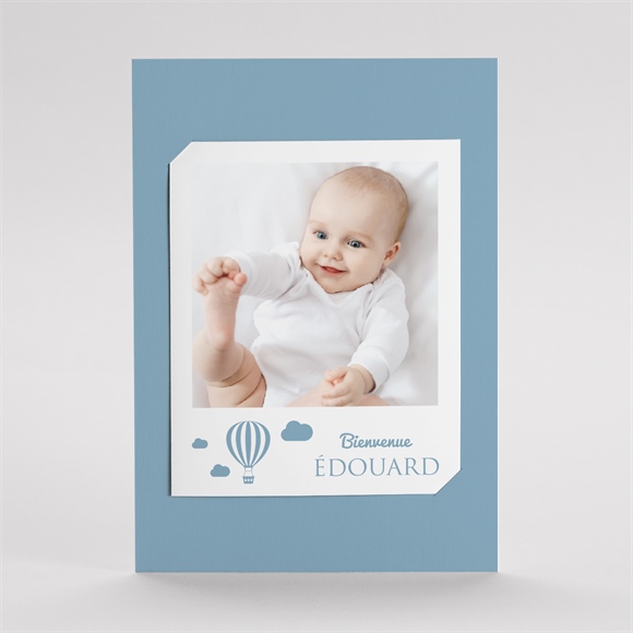 Faire-part naissance pictogrammes duo