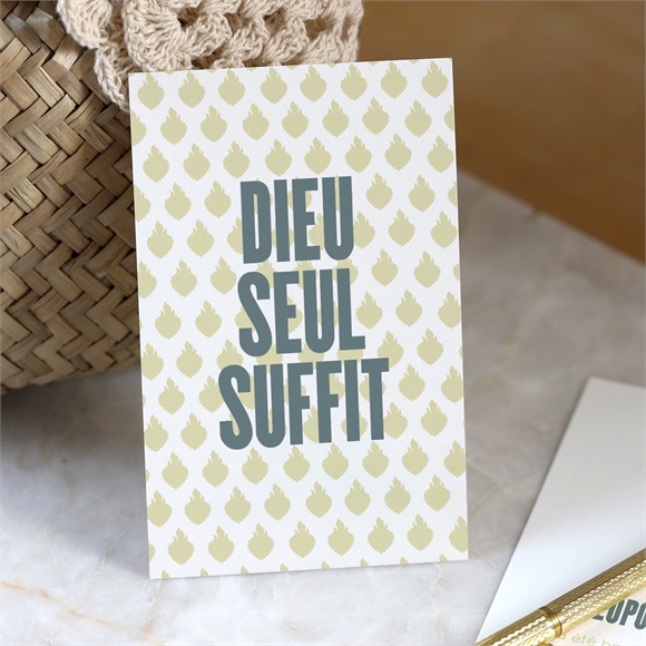 Signet baptême coeur sacré