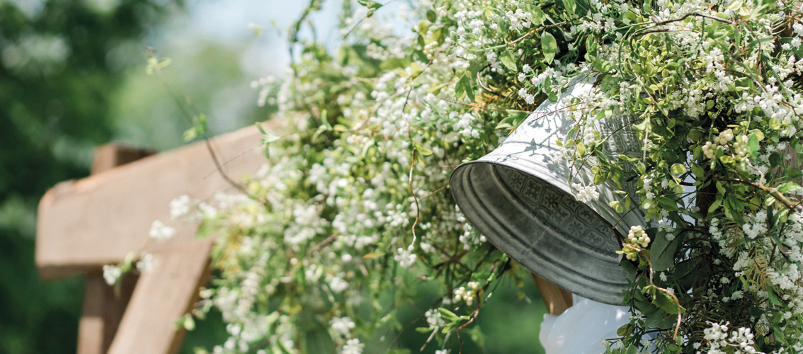 Mariage champ&ecirc;tre