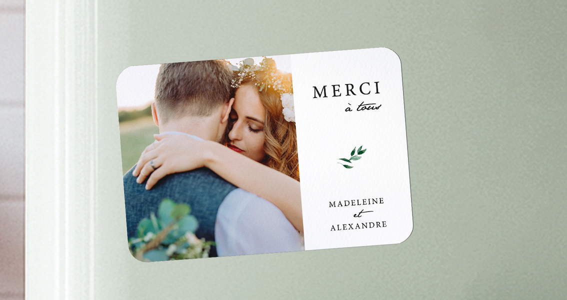 Textes remerciements mariage