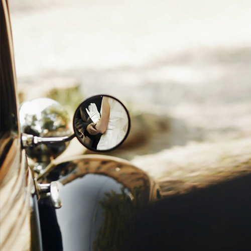 Voiture des mari&eacute;s