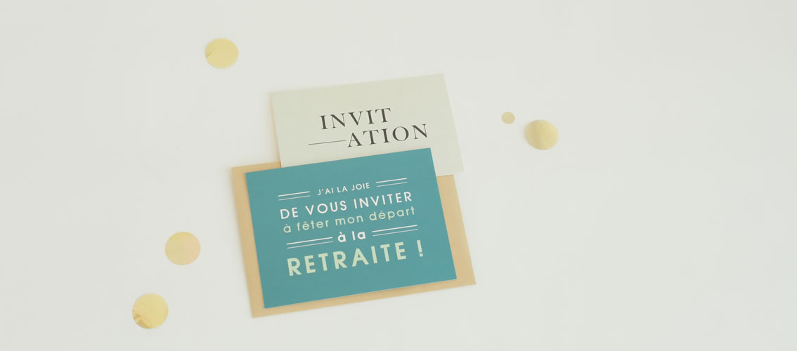 Invitation départ retraite