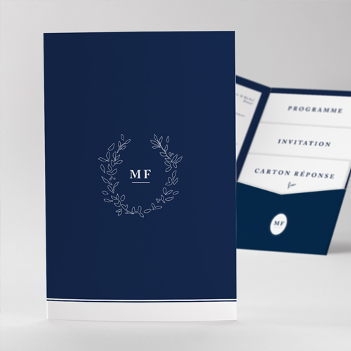 faire-part mariage pochette pocketfold