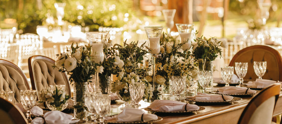 La table des mariés