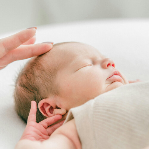 Le bon moment pour prendre une photo d'un bébé