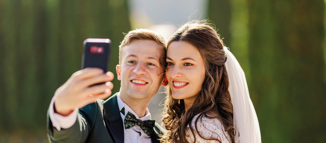 Prendre une photo avec un téléphone