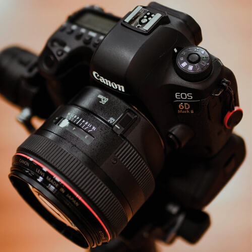 Zoom sur un appareil photo Canon